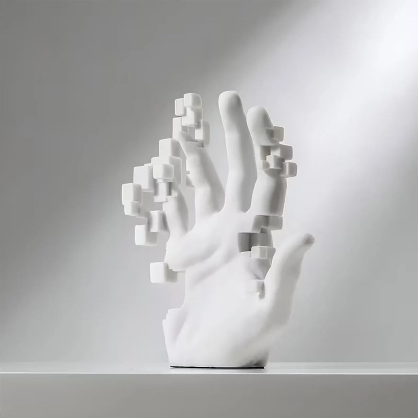 Resin Hand Statue Home Decor Abstract Sculptures Home Decorations Living Room Decor