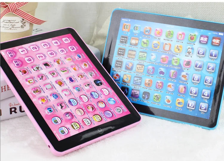 Kids Tablet Story Chinese English Learning Machine Toys Touch Song Music Game Education Baby Children Toys Girls Birthday Gift