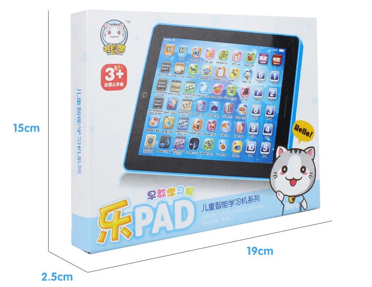 Kids Tablet Story Chinese English Learning Machine Toys Touch Song Music Game Education Baby Children Toys Girls Birthday Gift