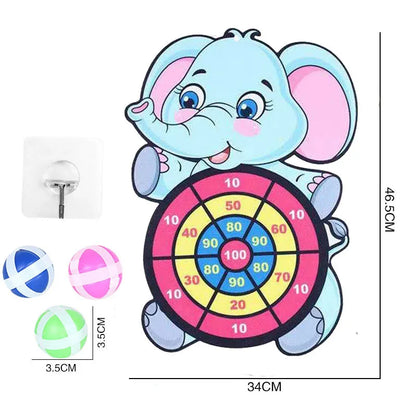 Children Toys for Boys Girls 3-12 years Animal Dart Board Sticky Ball Kids Sports Outdoor Play Games Party Toys Funny Xmas Gifts