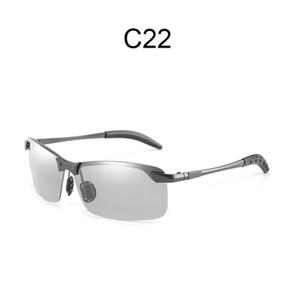 Photochromic Sunglasses Man Polarized Glasses Male Change Color Polaroid Sun Glasses for Men Sports Driving UV400 Gafas de sol