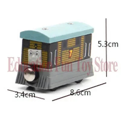 Thomas and Friends boutique Wooden Magnetic Train car stanley Dieselo Edward bulgy spencer Annie Clarabel Children's Toys Gift