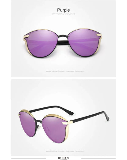WIMN Polarized Sunglasses For Women Cat Eye Sun Glass Ladies Woman Eyewear Accessory UVAB Protection